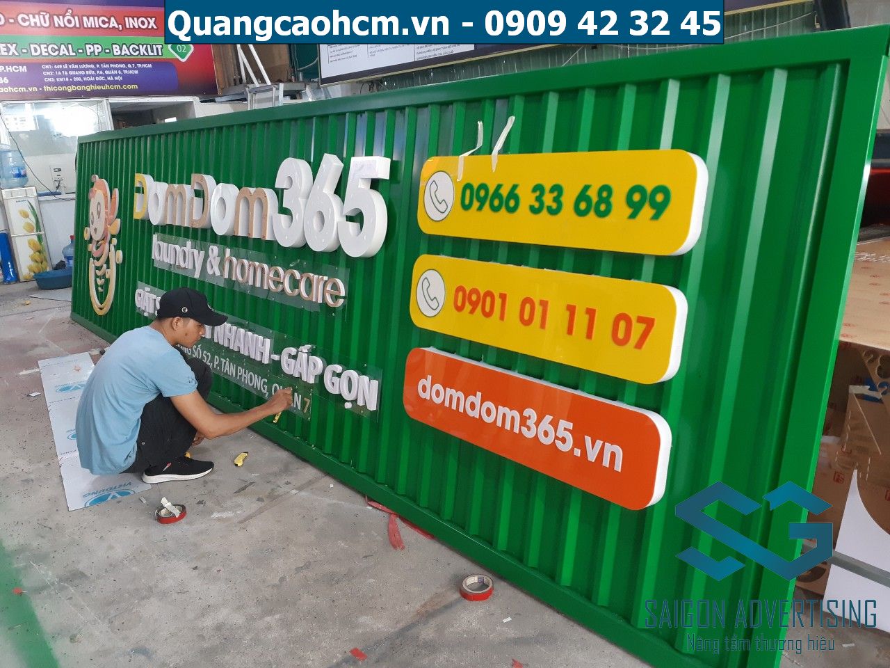 Bảng hiệu Tôn Quận 1