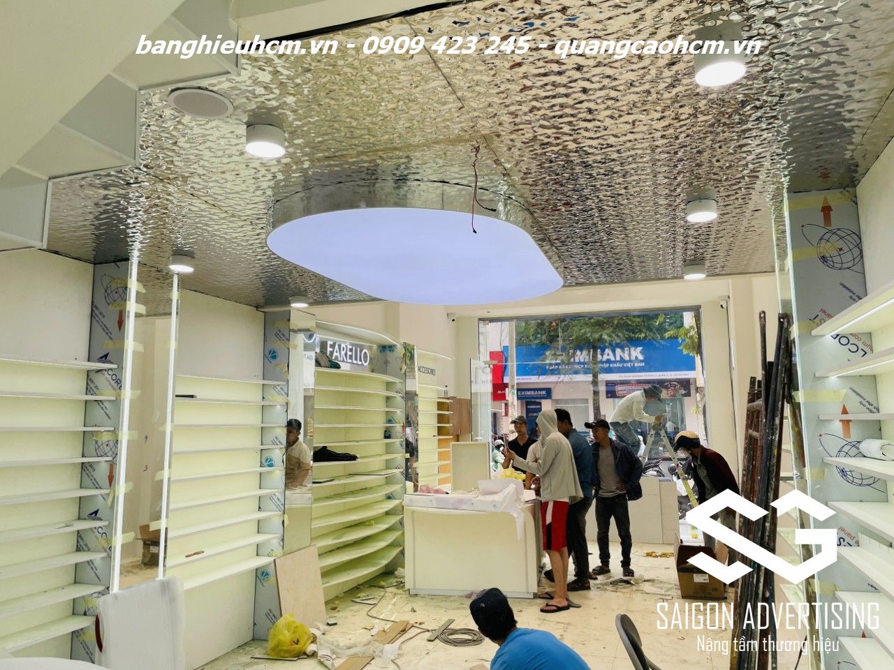 Dự án bảng hiệu Mắt Kính Lily Sư Vạn Hạnh 4 du an bang hieu mat kinh lily 4